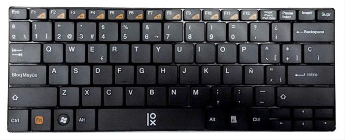 Teclado Slim Mini Wireless Primux T2 Negro